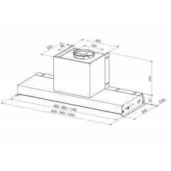 Okap podszafkowy FABER IN-NOVA COMFORT EG6 X 60 110.0439.937